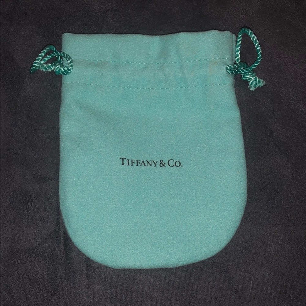 Tiffany and Co empty jewelry bag medium